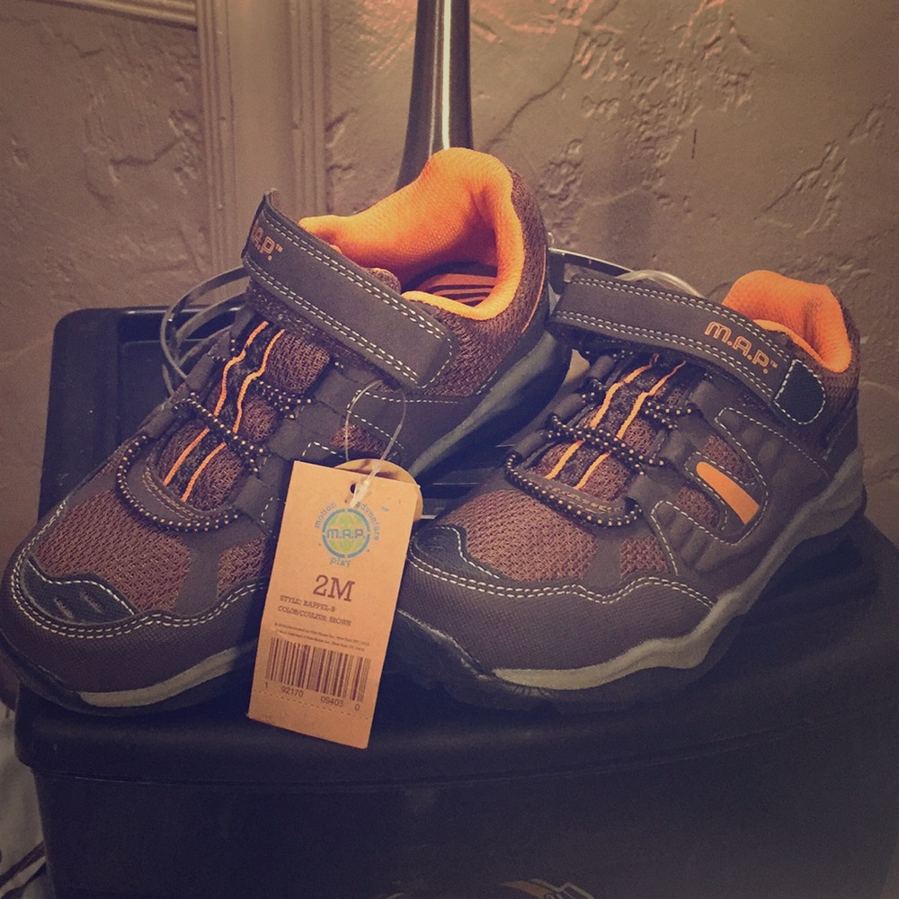 Brand New M.A.P. Kids Shoes (Brown)